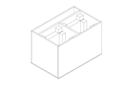 Event Lighting Lite LM2CASE180 Road Case for LM180 and LM150B