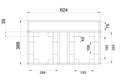 Event Lighting Lite LM2CASE7x30 Road Case for LM7X30