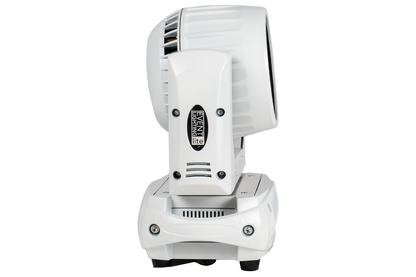 Event Lighting Lite LM6X15W 6x 15W LED RGBW Zoom Wash Moving Head (White Chassis) Side-Down view