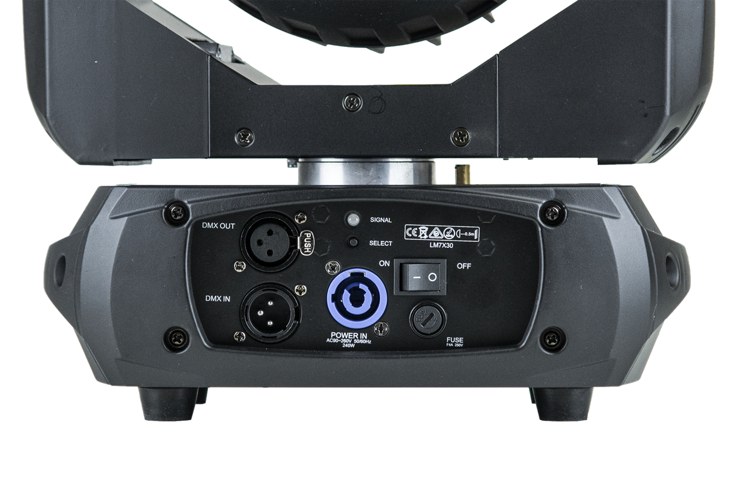 LM7X30 - 7 x 30W LED RGBW Zoom Wash Moving Head