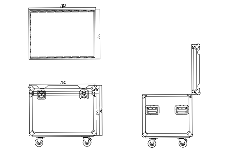 Event Lighting Roadcase Packer