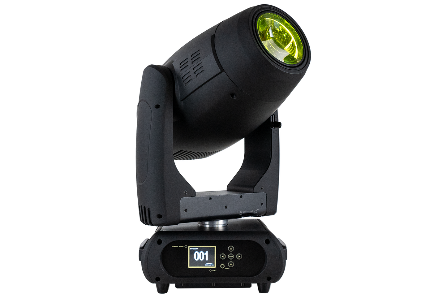 Event Lighting M1H300W hybrid moving head, hero, yellow