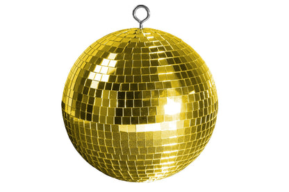 MB08G - Mirror ball - 8" (20cm) - Gold