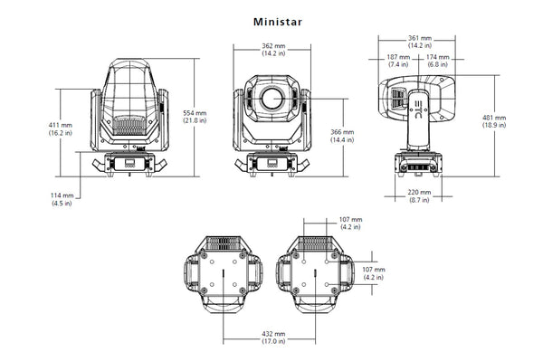 MINISTAR - Compact Footprint, Ultra-Bright