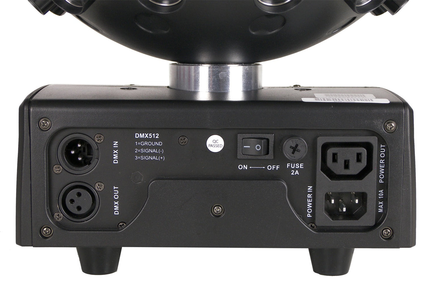 NITROBALL2 - Spherical rotating effect light, 5 x 15W RGBWAUV LED