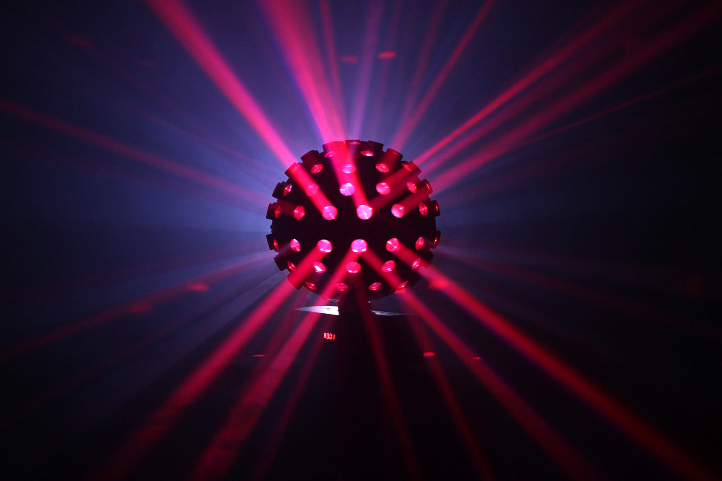 NITROBALL2 - Spherical rotating effect light, 5 x 15W RGBWAUV LED