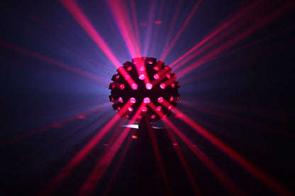 NITROBALL2 - Spherical rotating effect light, 5 x 15W RGBWAUV LED