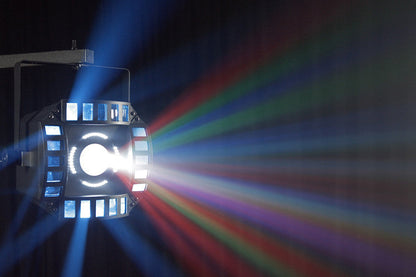 Event Lighting Lite ORBIT - 3 in 1 Effect - LED Matrix, LED Multi Beam and White LED Strobe
