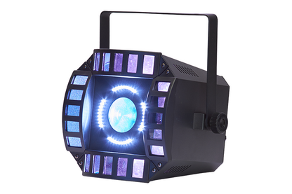 Event Lighting Lite ORBIT - 3 in 1 Effect - LED Matrix, LED Multi Beam and White LED Strobe