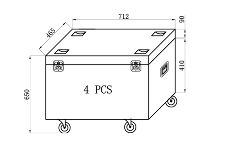 Event Lighting Road Case