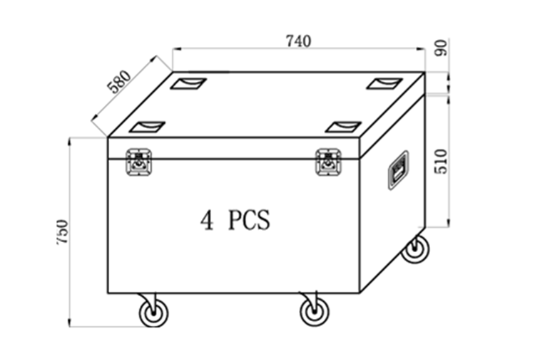 Event Lighting Road Case