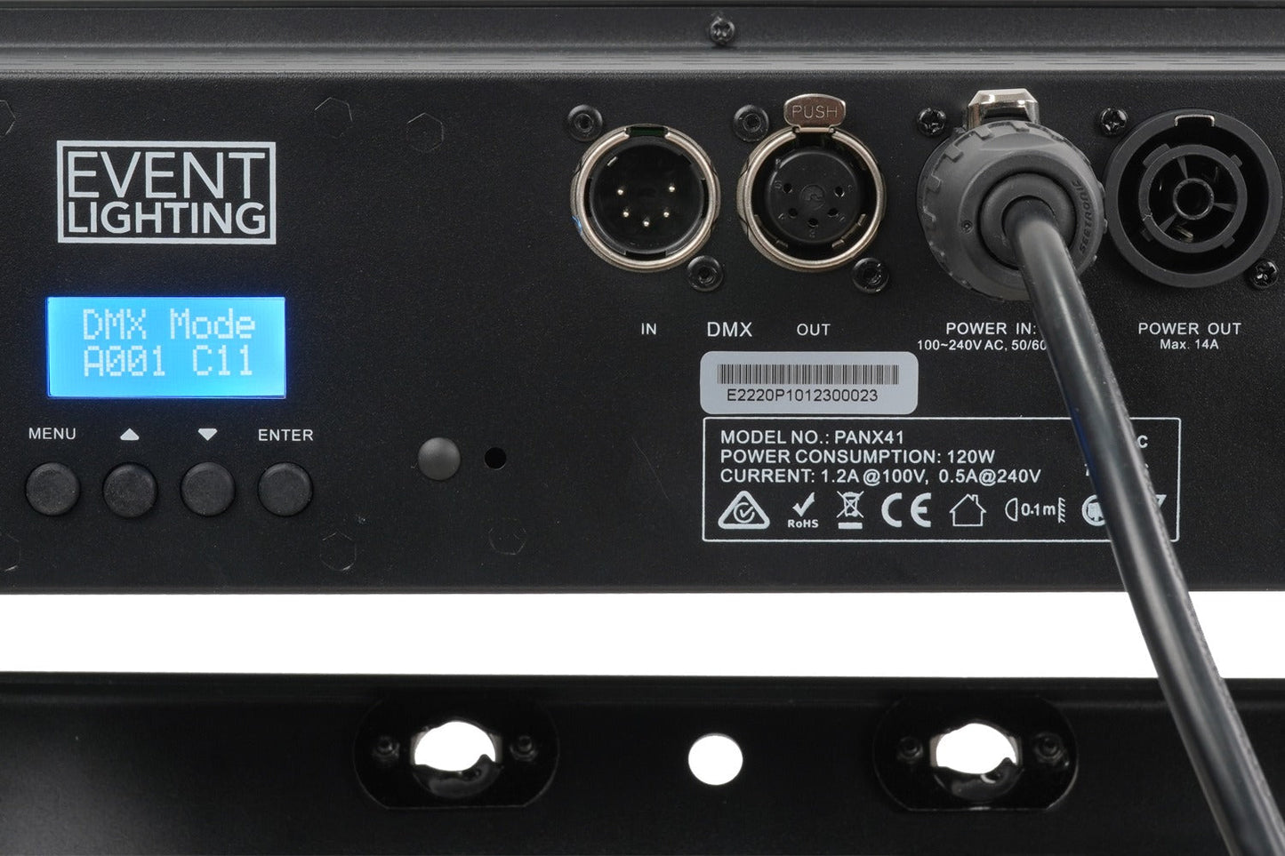 PANX41 - 4x1 40W COB RGB+CW+WW Pixel Control Panel