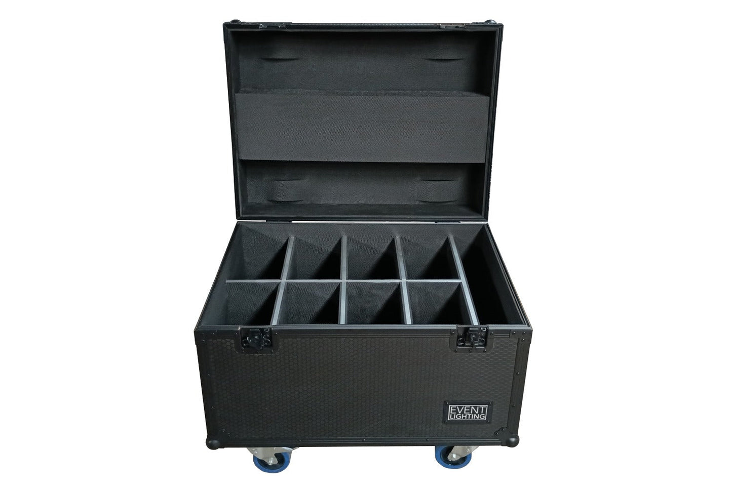 PAR12CASEWCAF - Road Case for Par 12 (fits 8 units)