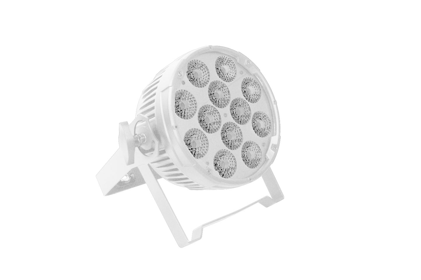 PAR12Q-WH - Indoor Pro Par with 12 x 8W RGBW LEDs (White)