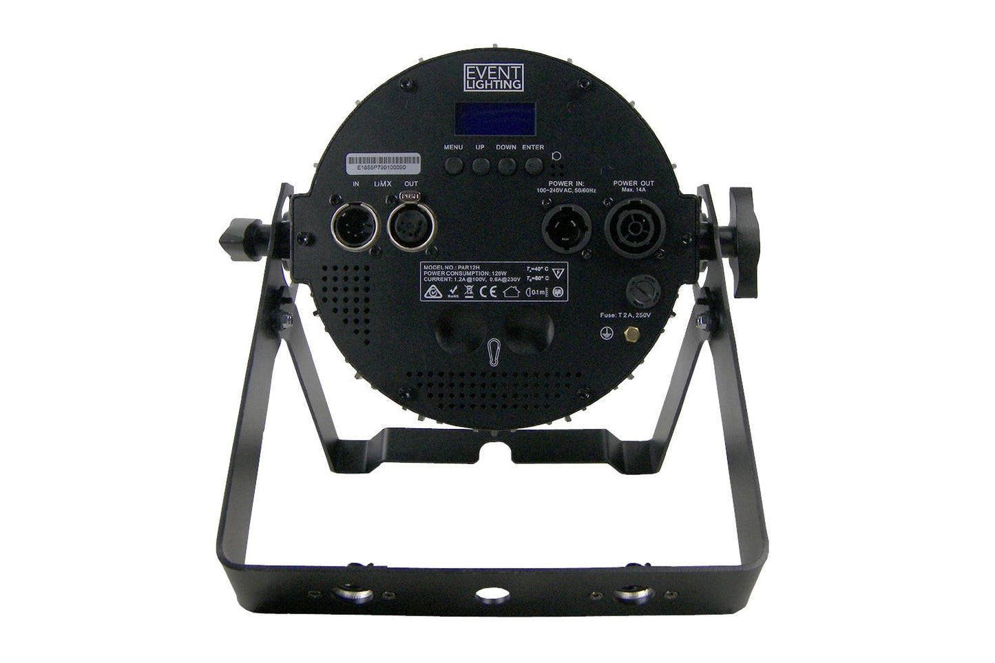 PAR12H - Indoor Pro Par with 12 x 12W RGBWAU LEDs