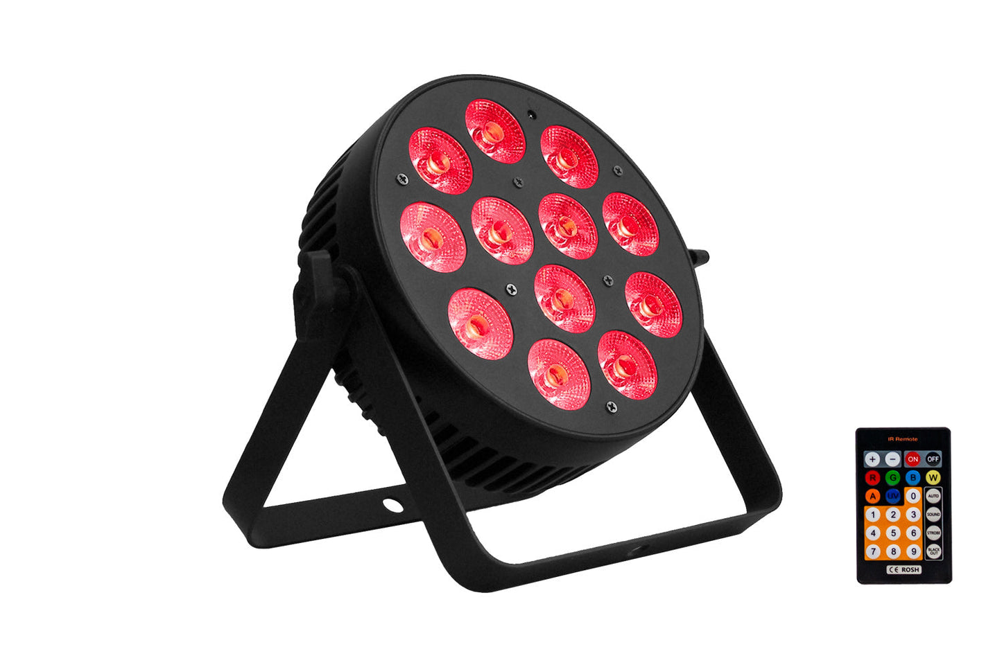 PAR12X12L - Indoor Lite Par with 12 x 12W RGBWAU LEDs