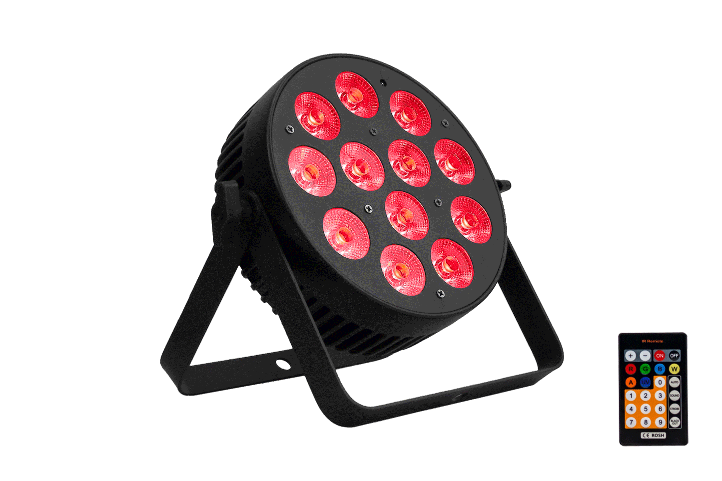 PAR12X12L - Indoor Lite Par with 12 x 12W RGBWAU LEDs