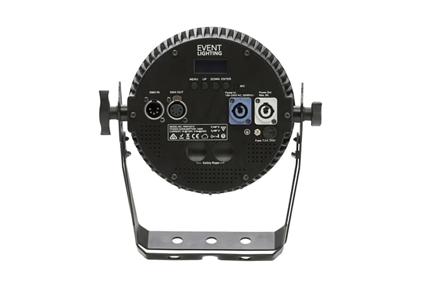 PAR12X12 - Indoor Pro Par with 12 x 12W RGBWAU LEDs