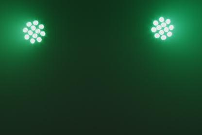 Event Lighting PAR12X12W parcan green effect