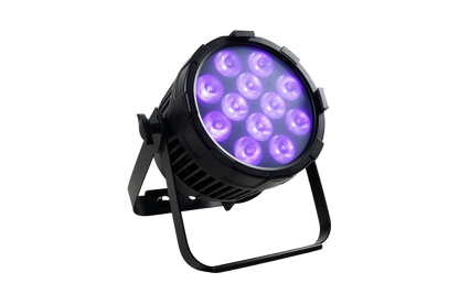 PARF12X20H-IP - IP65 Parcan with 12 x 20 RGBWAU LEDs with Electronic Frost