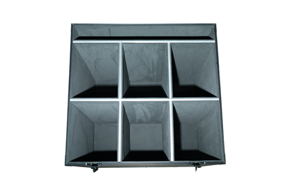 PAR12X20HIPCASEAF - Road case to suit 6 pcs of PAR12X20H-IP/PAR12X25VW-IP