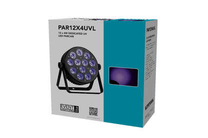PAR12X4UVL - Indoor Dedicated UV Lite Par
