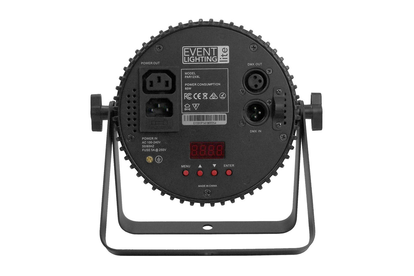 PAR12X8L - Indoor Lite Par with 12 x 8W RGBW LEDs