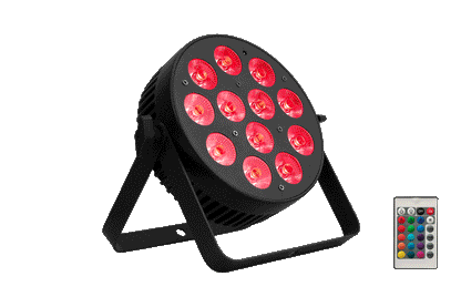 PAR12X8L - Indoor Lite Par with 12 x 8W RGBW LEDs