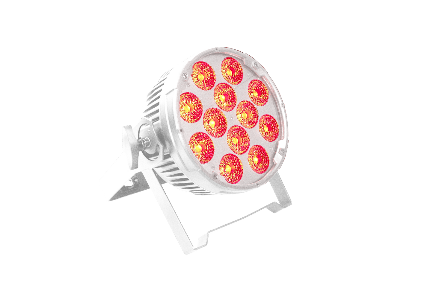 PAR12H-WH - Indoor Pro Par with 12 x 12W RGBWAU LEDs
