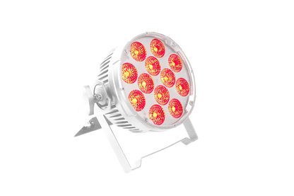 PAR12H-WH - Indoor Pro Par with 12 x 12W RGBWAU LEDs