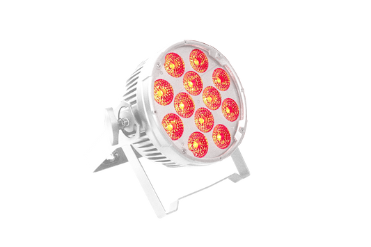 PAR12H-WH - Indoor Pro Par with 12 x 12W RGBWAU LEDs