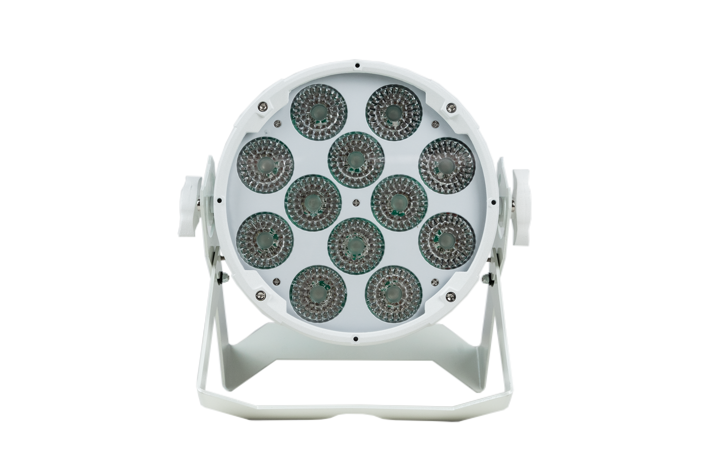 PAR12H-WH - Indoor Pro Par with 12 x 12W RGBWAU LEDs