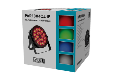PAR18X4QL-IP - Outdoor Lite Par with 18 x 4W RGBW LEDs