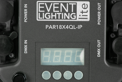 PAR18X4QL-IP - Outdoor Lite Par with 18 x 4W RGBW LEDs