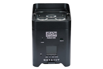 PAR4X12B2 - Indoor Battery Uplight Pro Par with 4 x 12W RGBWAUV LEDs