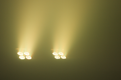 Event Lighting battery Parcan effect PAR4X12B_FX_YELLOW 