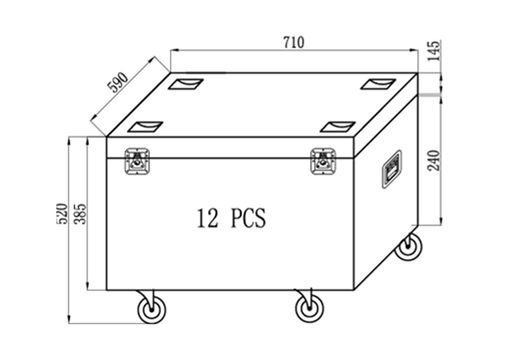 Event Lighting Road Case