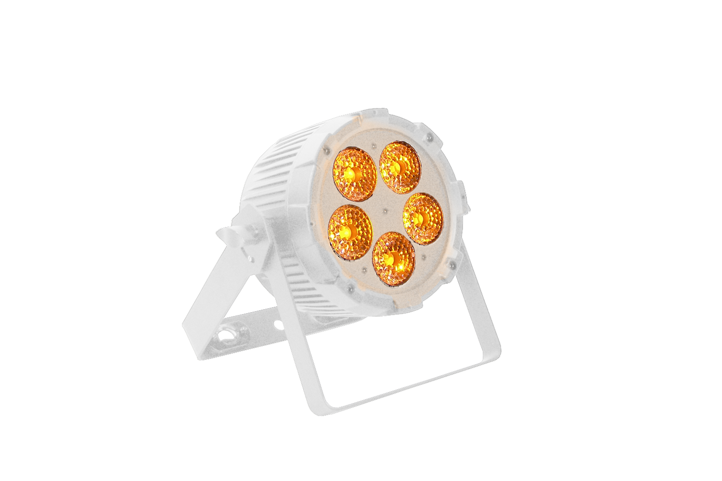 PAR5H-WH - Indoor Pro Par with 5 x 12W RGBWAU LEDs (White)
