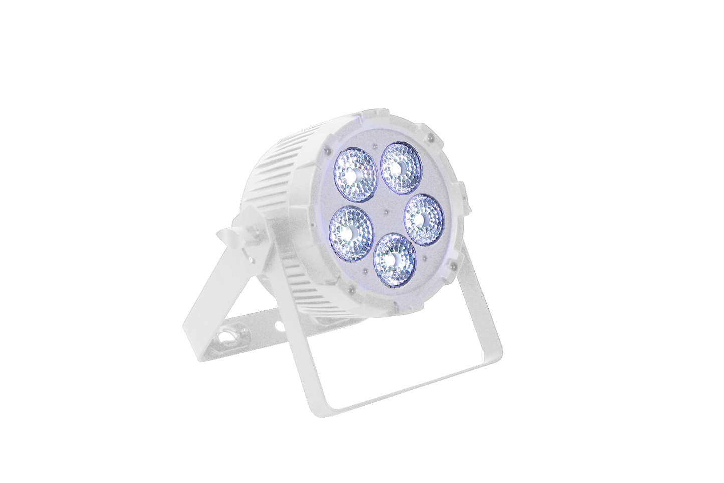 PAR5H-WH - Indoor Pro Par with 5 x 12W RGBWAU LEDs (White)