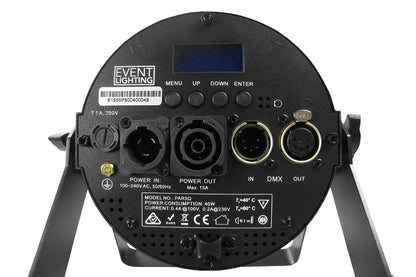 PAR5Q-WH - Indoor Pro Par with 5 x 8W RGBW LEDs (White)