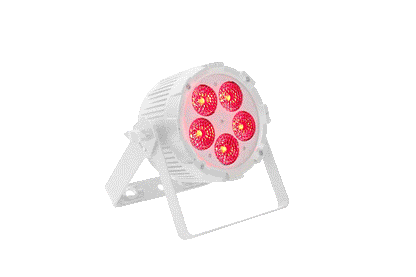 PAR5Q-WH - Indoor Pro Par with 5 x 8W RGBW LEDs (White)
