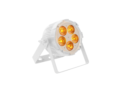 PAR5VW-WH - Indoor Pro Par with 5 x 6W WW/CW/A LEDs (White)