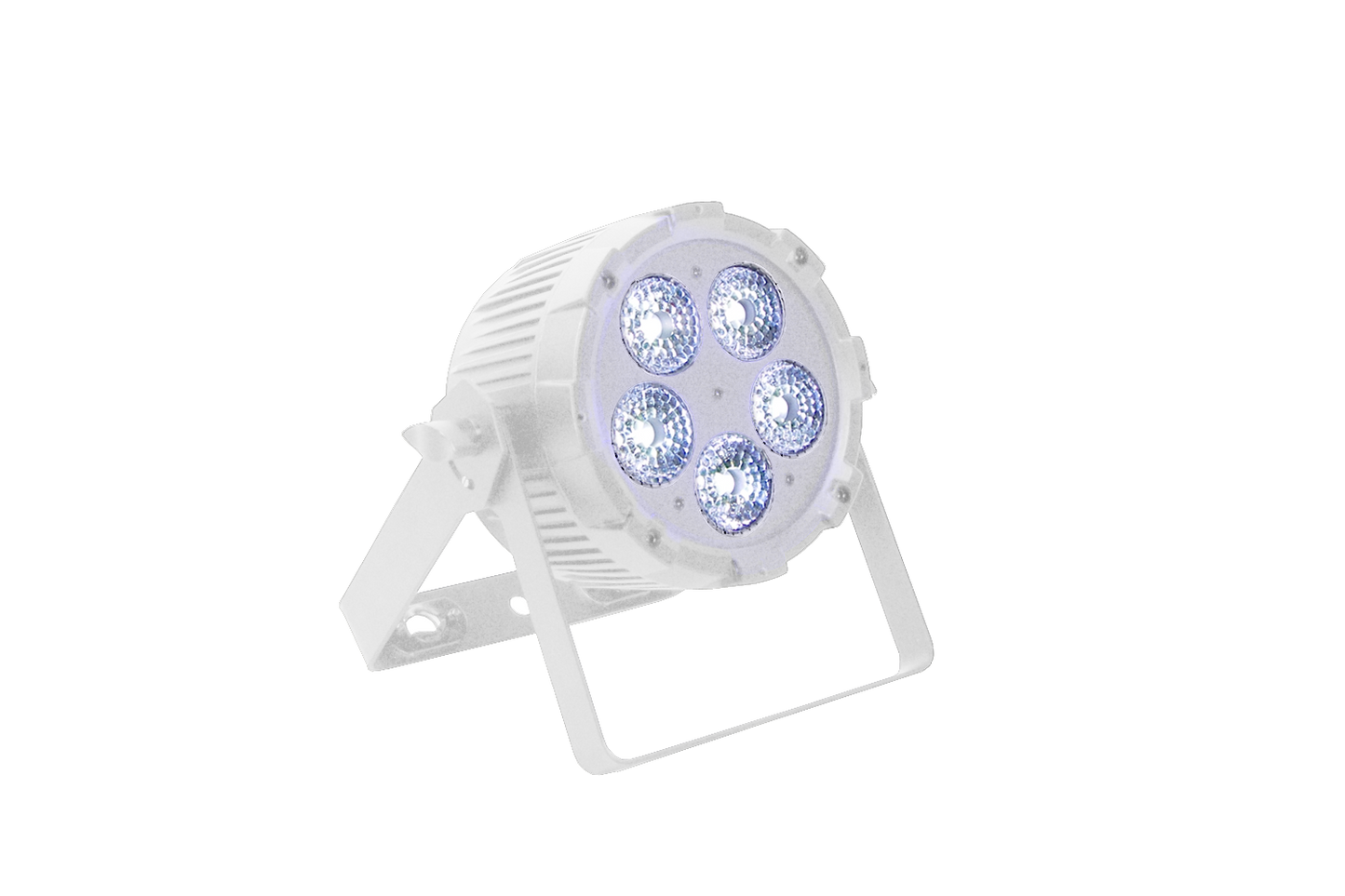PAR5VW-WH - Indoor Pro Par with 5 x 6W WW/CW/A LEDs (White)