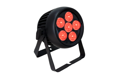 PAR6X10BQW-IP - Outdoor Battery Pro Par with 6 x 10W RGB+WW LEDs