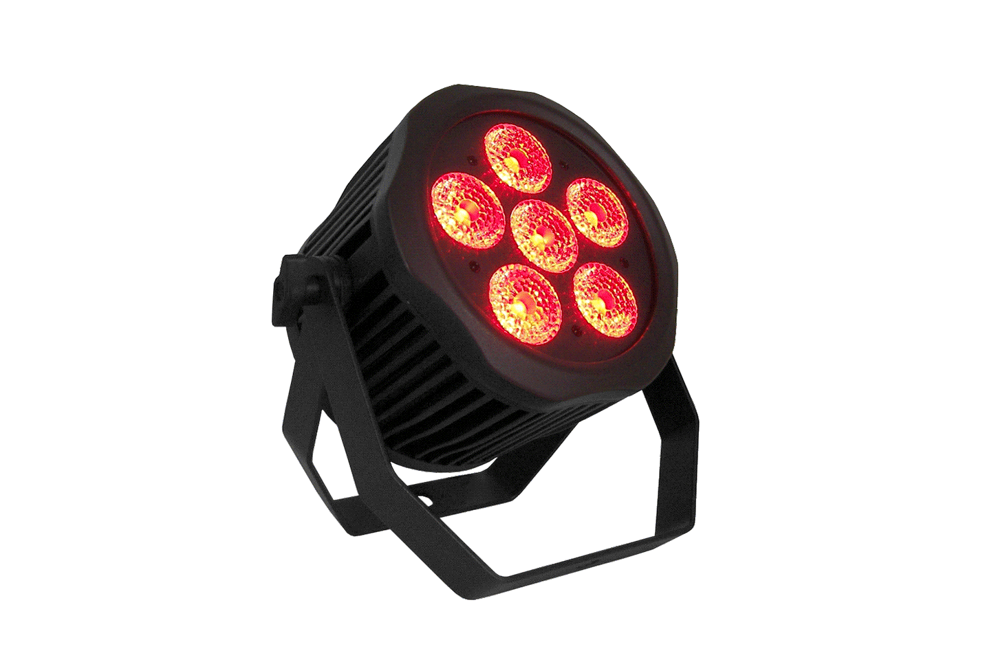 PAR6X12OB2 - Outdoor Battery Pro Par with 6 x 12W RGBWAU LEDs