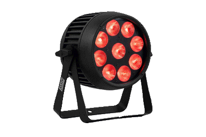 PAR9X12H-IP - Outdoor Pro Par with 9 x 12W RGBWAU LEDs