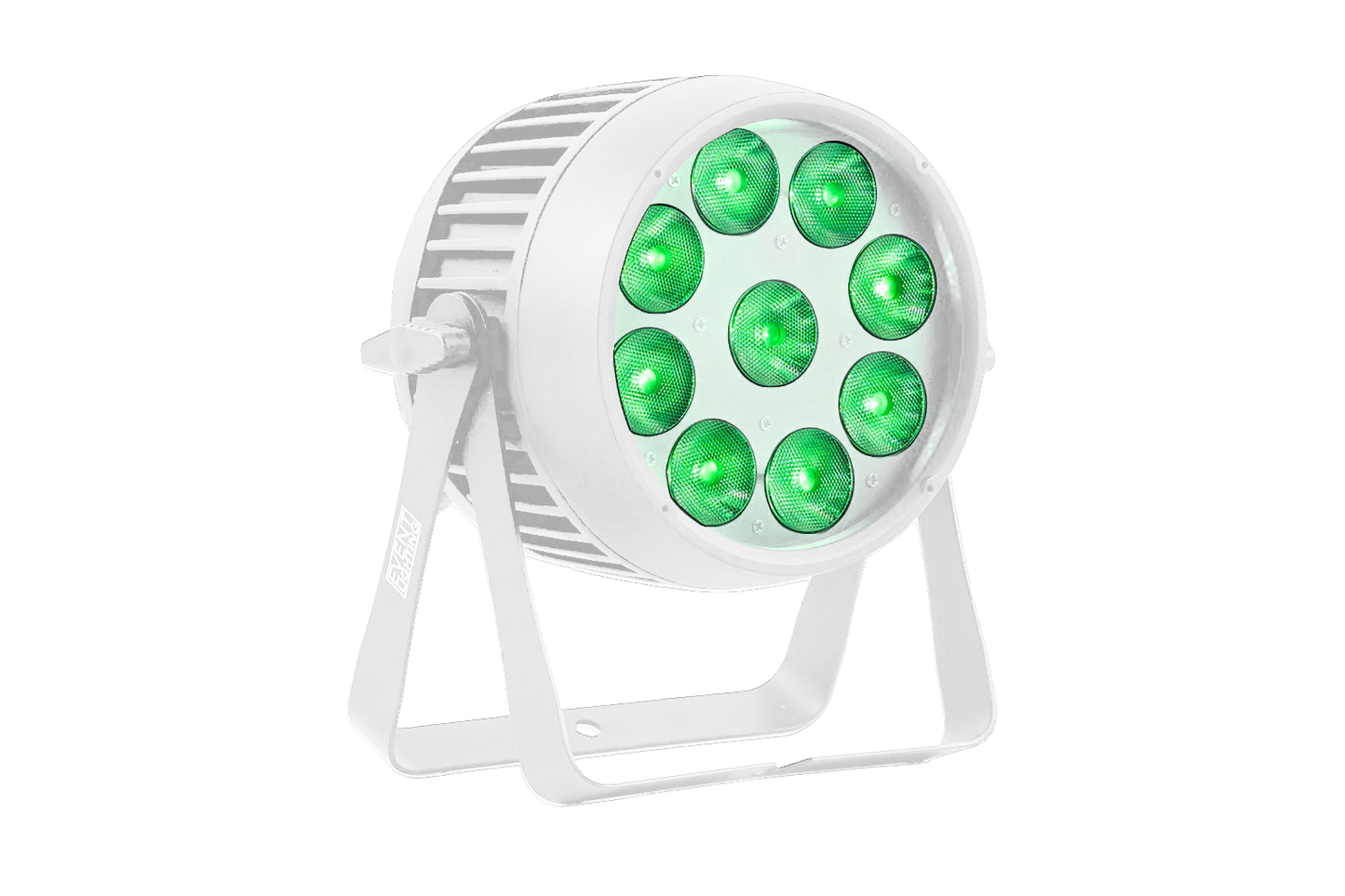 PAR9X12H-IP-WH - Outdoor Pro Par with 9 x 12W RGBWAU LEDs (White)