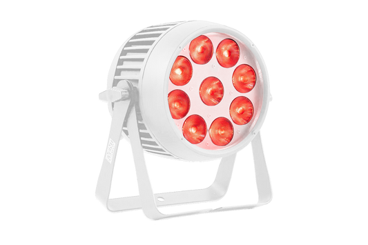 PAR9X12H-IP-WH - Outdoor Pro Par with 9 x 12W RGBWAU LEDs (White)