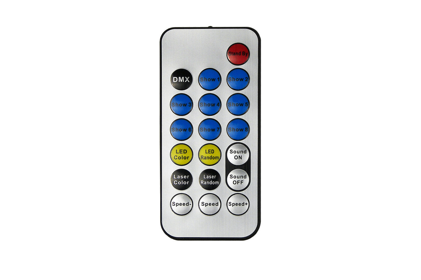 PARBAR4QUAD - Par Bar with 4 Heads of 5x 8W RGBW and Wireless Foot Controller