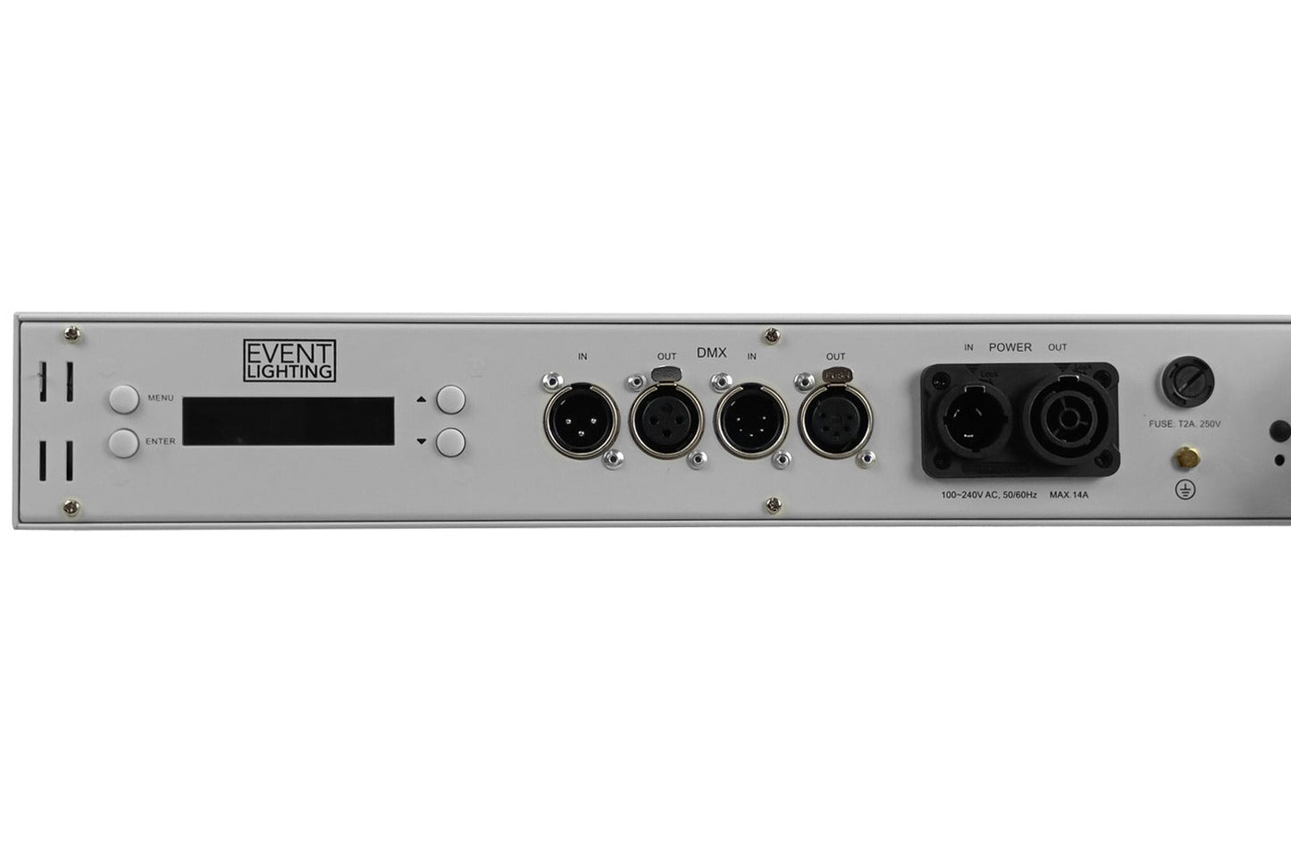 PIXBAR12H-WH - 12 x 12W RGBWAU Pixel Control Bar with barndoor (White)